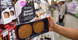 'Böcekburger' market raflarında
