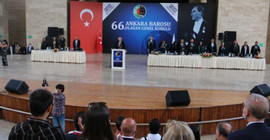 Ankara Barosu 66’ncı Olağan Genel Kurulu toplandı
