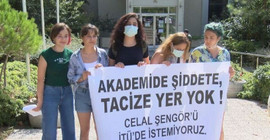 Öğrencisine cinsel saldırıda bulunduğunu itiraf eden Celal Şengör İTÜ’de protesto edildi