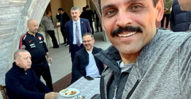 Külliye'de basket maçı: 'Cumhurbaşkanımız formundaydı maşallah'