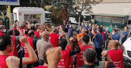 Mitsuba fabrikası işçileri direnişe geçti