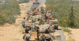 SMO, Tel Rıfat'a havadan tehdit broşürleri attı