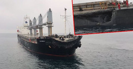Marmara Denizi’nde iki gemi çarpıştı