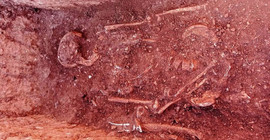 Adıyaman'da 1500 yıllık insan iskeleti bulundu