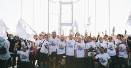 ALİKEV'in İstanbul Maratonu'nda kampanya açmasına engel