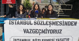 Toplumsal Hukuk üyeleri İstanbul Sözleşmesi eylemlerinde yaşanan hak ihlalleri raporunu açıkladı