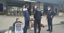 İstanbul'da YÖK'ü protesto eden öğrencilere gözaltı