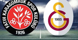 Fatih Karagümrük-Galatasaray maçında 2 gol var