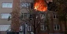 İstanbul'da bir binada patlama