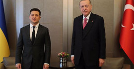 Cumhurbaşkanı Erdoğan Zelenskiy ile görüştü