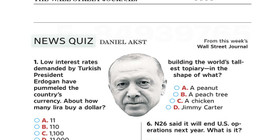 Türkiye ekonomisinin hali Wall Street Journal'da bulmacaya konu oldu