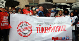 Eğitim-İş tüm kamu çalışanlarını 4 Aralık’taki mitinge çağırdı