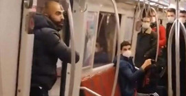 Sosyal medyada gündeme oturmuştu: İstanbul'da metroda bir kadına saldıran şahıs gözaltına alındı