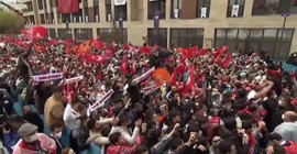 Erdoğan, Kılıçdaroğlu'nu hedef aldı; belediye başkanı alanı terk etti