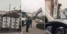 İstanbul'da fırtına nedeniyle bir kişi yaşamını yitirdi