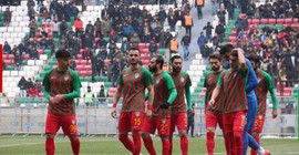 Amedspor kupaya veda etti