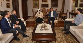 İmamoğlu’ndan Gelecek Partisi lideri Davutoğlu’na ziyaret