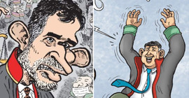 Metin Feyzioğlu'nun gidişi karikatür dergilerine kapak oldu