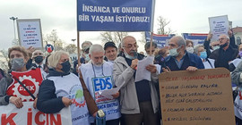 Emekliler: İnsanca yaşam için aylıklarımızın güncellenmesini istiyoruz