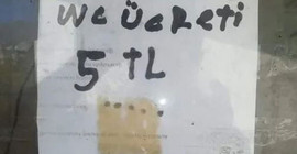 Enflasyon nedeniyle tuvalete de zam: WC ücreti 5 TL
