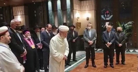 Cumhuriyet tarihinde bir ilk: Saray'da Erdoğan için anoten kutsama duası