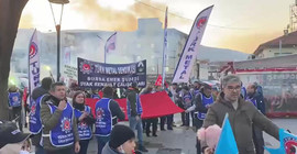 Türk Metal Bursa’da zam teklifini protesto etti: Hodri meydan