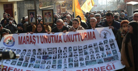 Maraş'ta 43 yıl önce katledilenler anıldı: Unutmadık, unutturmayacağız