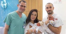 50 milyonda bir: İki ayrı rahminden iki bebek dünyaya geldi