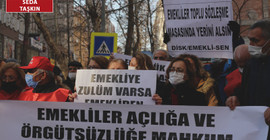 Emekliler sokağa çıktı: Çift maaşlı Maliye Bakanı sadece bir ay 2 bin 500 lira ile geçinsin