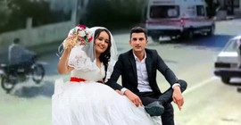 Eşini hastaneye götüren ambulansı takip ederken kaza yaptı, kızının doğumunu göremedi