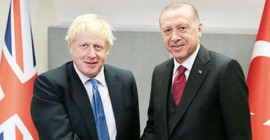 Erdoğan Boris Johnson ile telefonda görüştü