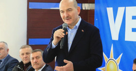 Soylu'ya göre 'herkes Türkiye'nin ilerleyişine hayranlıkla bakıyor'