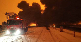 Maraş-Antep'teki petrol boru hattı patladı