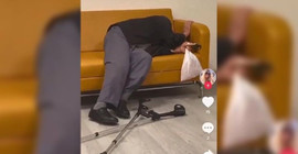 Acı çeken hastayı Tiktok'ta paylaşan sekreter görevden alındı