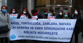 KESK: İşsiz kadın sayısı yüzde 52 arttı