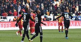 Beşiktaş, Yeni Malatyaspor deplasmanında kazanamadı