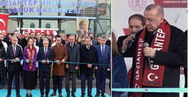 Erdoğan’ın bir ay önce açılışını yaptığı çocuk hastanesinin tavanı çöktü