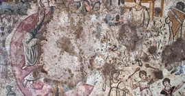 Maraş'ta 1500 yıllık açık hava şölenini anlatan mozaik bulundu