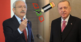 Anket: Kılıçdaroğlu, Erdoğan'a 3 puan fark attı