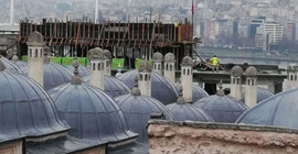 İBB, Süleymaniye Camii'nin önündeki bina için harekete geçti