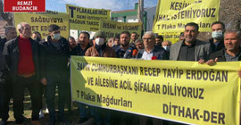 Konu 'kayyımın T plaka satışı', pankartta 'Erdoğan'a geçmiş olsun' mesajı