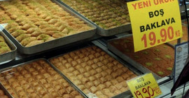 Ekonomiyi anlatan 'yeni' ürün: İçi boş baklava