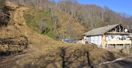 Bartın ve Kastamonu'da heyelan