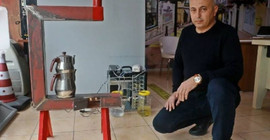 Elektrik faturası zorladı; 1.5 litre benzinle 3 gün ısıtan soba yaptı