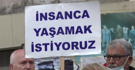Emekliler Ankara'da: Soğuktan ölmek ile açlıktan ölmek arasında bir tercihe zorlanıyoruz