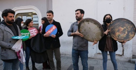 İstiklal Caddesi’nde Dil Bayramı kutlaması