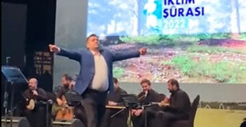 İklim Şurası'nda göbek dansı tepki çekti