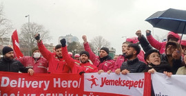 Yemeksepeti işçileri: Hakkımız olanı istiyoruz