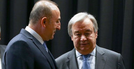 Bakan Çavuşoğlu, BM Genel Sekreteri Guterres'le görüştü