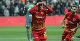 Kayserispor Beşiktaş'ı Türkiye Kupası'ndan eledi